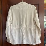 Old Navy  linen/rayon safari Cream Jacket xs Photo 6