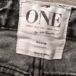 One Teaspoon One By Black Acid Washed Trashed Freebies Jeans Size 25 Photo 6
