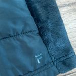 FILA  Vest Womens medium Faux Fur dark blue Full Zip Outerwear Coat Jacket #135 Photo 3