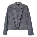Marc by Marc Jacobs Marc Jacobs Gettysburg Blazer Size 6 Gray Academia Preppy Y2K Career Tailored Photo 0