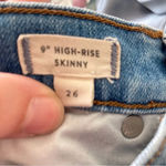 Madewell 9 Inch High-Rise Skinny Jeans: Seamed Step-Hem Edition Size 26 Photo 5