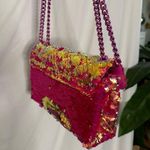 Kurt Geiger Kensington Sequin Shoulder Bag Pink Photo 8