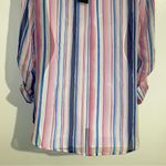 Kut From The Kloth Jasmine Printed Top Size Small In Watercolor Ivory Rosette π Photo 8