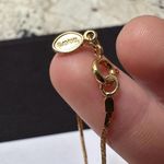 Signed Avon Gold Tone / White 18 Inch Necklace Gatsby Collection Photo 5