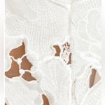 Nadine Merabi Velvet Lace Blazer White Size 12 Photo 2