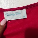 Vanity Fair  Women's  Short-Sleeve Pajama Set (Beet Red M) Photo 5