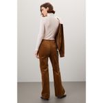 Adam Lippes  Brown Retro 70s Corduroy Flare Leg High Rise Pants Size 16 Photo 2