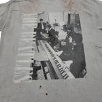 The Beatles Shirt Size Medium / Large Graphic Tee Band Tee Painted Grungy Faded Unisex T-shirt Photo 2