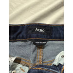 Women's AERO Denim Shorts Size 0 Blue Photo 2