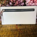 Kate Spade  Saffiano Leather Wallet Black Beige Snap Closure NWT Photo 2