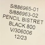 Banana Republic  Black Sculpted MIDI Pencil Skirt SZ 6 Lined Photo 8