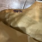 Neiman Marcus  Gold Crocodile Print Vintage Faux Leather Tote Bag Photo 4