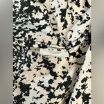 Banana Republic Sleeveless Black White Abstract Pullover Size M Pre- Owned Photo 4