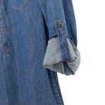 Krazy Kat  Chambray Denim Shirt Dress Photo 4