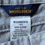 Woolrich Women’s Tan # 1473 Tan Dark Stone 100% Cotton Duck Jeans 10 Photo 6