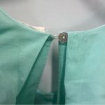 Entro Boutique Mint Ruffle Back Dress with Pockets and Racer Back Size Small Photo 4