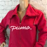 Puma  Hot Pink Zip Up Sweatshirt Style Jacket S Photo 1