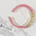 Jessica Simpson Pink Leather Bracelet Photo 5