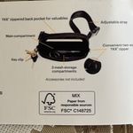 LOLË Sherpa Belt Bag, Unisex, Adjustable Multipurpose Cream Crossbody NEW Brown Photo 8