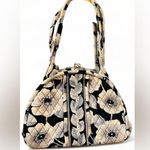 Vera Bradley  Eloise Camellia Kiss Clasp Double HandleBag Photo 0