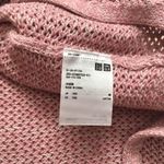 Uniqlo Pink Knit Side Slit Crop Sweater S Photo 7