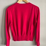 Banana Republic  y2k pink button fitted cardigan knit sweater Photo 6