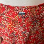 O'Neill  Orange Floral Mini Dress Size L NWT Photo 2