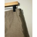 BOSS Hugo Boss Womens Beige Textured Pencil Skirt Side Zip Business Casual SZ L Tan Size L Photo 2