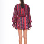 La Maison Talulah Sugar And Spice Long Sleeve Mini Dress size Small Pink Photo 3