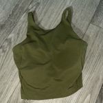 Lululemon  align high neck tank bronze green size 4 Photo 0