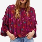 Free People NWT  Wildflower Honey Top SZ-S Photo 0