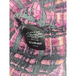 Maeve Anthropologie Plaid Print V Neck Dolman Sleeve Mini Dress Women's Medium Photo 5