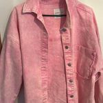 Pink Jean Jacket Size M Photo 0