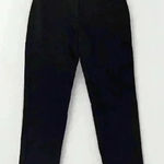 Lands' End  Women’s Black Trouser Stretch Straight Leg Ankle Length Size 10 Photo 0