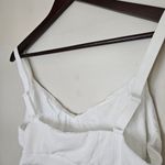 Aerie Superchill Modal Ribbed Triangle Bralette White Neutral Casual XXL Plus Photo 5