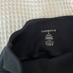 CARBON38 Ribbed High Waist 7/8 Leggings in Black Size Medium $108 Photo 8