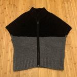 Loft  Black and Gray Wool Alpaca Women's Sweater Photo 0