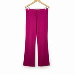 Juicy Couture Y2K Womens Pink 100% Cashmere Lounge Pants Size M Drawstring Heart Photo 1