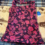 Lands' End  women's tankini swim top purple & pink NWT size 6 Photo 0