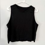 Lululemon  Workout Tank Top Breathable Cropped Tank Top Lightweight Black Size 6 Photo 0