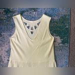 Vintage Avon Fashions yellow cut out sleeveless tennis swing dress, size medium Photo 4