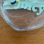 Juicy Couture Bee Themed Clear Zip Heart Shaped Pouch Photo 5