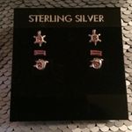 Swavorski Genuine Swarovski Crystal Stud Earrings Photo 1