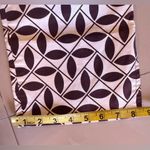 Trina Turk Cotton Capri Pants Check Print Black / White Geometric Pattern Size 2 Photo 3