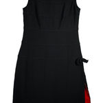 Rena Lange Dress Women Small Black Sheath Career Business‎ Neutral Minimalist Photo 0