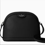Kate Spade Black Dome Crossbody Bag Leather Camera Purse NWT Photo 1