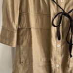 Rag and Bone Women’s Tan Long Tie Waist Shirt or Dress Photo 1
