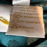 Rising Phoenix Kimono Shirt Jacket 3/4 Sleeves with Loop Over Buttons Gold Size 2X Photo 7