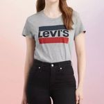 Levi's  Gray Classic Logo Short Sleeve Crew Neck Tee Photo 12