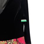 Eliza J Velvet Bodice Jacquard Ballgown Black Gold Burgundy 4 Photo 5